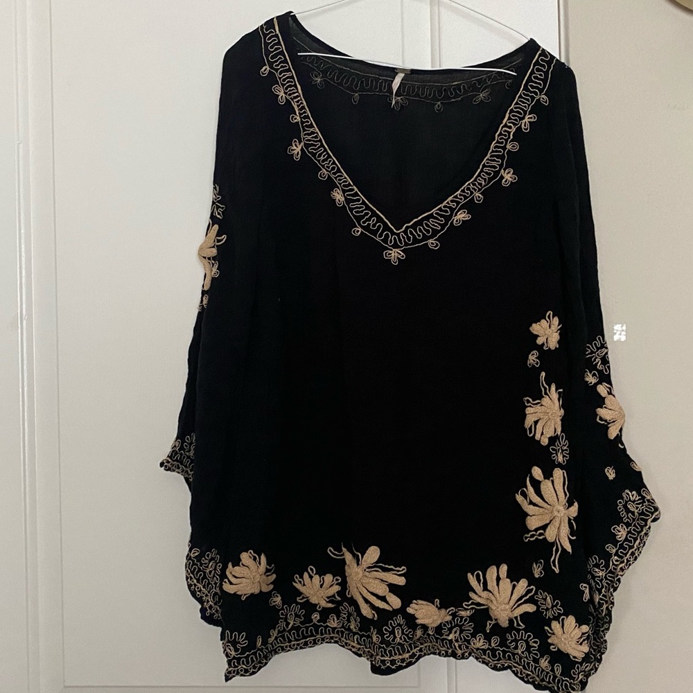 Free People Embroidered Tunic